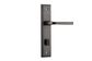 Door TRA13744P85 Lvr Annecy Stepped Priv D/Nickel Ctc85mm H240xw50xp65mm