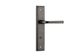 Door TRA13744P85 Lvr Annecy Stepped Priv D/Nickel Ctc85mm H240xw50xp65mm