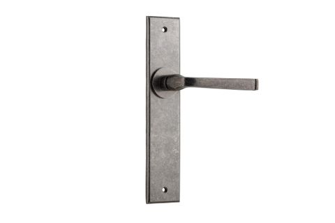 Door TRA13788 Lever Annecy Chamfered Latch D/Nickel H240xw50xp65mm