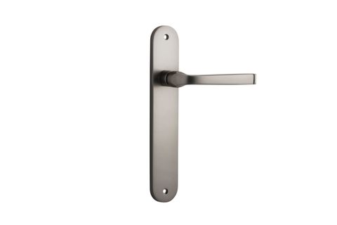 Door TRA14732 Lever Annecy Oval Latch Satin Nickel H240xw40xp62mm