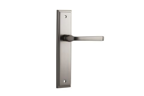 Door TRA14744 Lever Annecy Stepped Latch Satin Nickel H240xw50xp65mm