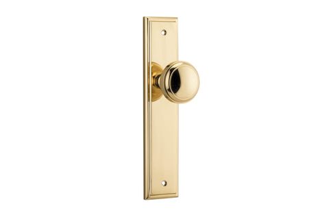 Iver Paddington Knob Stepped Plate Furniture Kit No Latch
