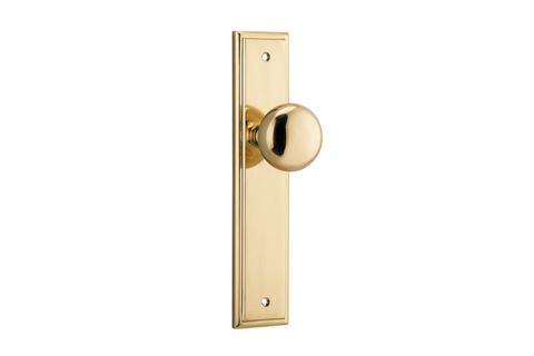 Iver Cambridge Knob Stepped Plate Furniture Kit No Latch