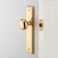 Door TRA10340 Knob Cambridge Stepped Latch PB H240xw50xp67mm