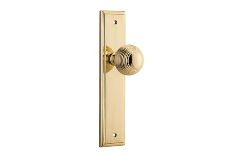 Iver Guildford Knob Stepped Plate Furniture Kit No Latch