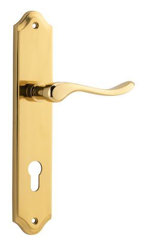 Iver Stirling Lever Shouldered Euro Plate Furniture Kit