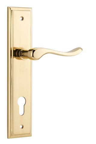 Iver Stirling Lever Stepped Euro Plate Furniture Kit