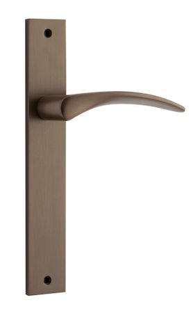 Iver Oxford Lever Rectangle Plate Furniture Kit No Latch