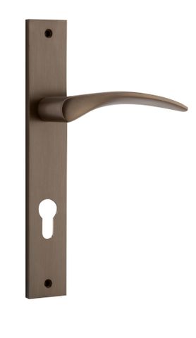Iver Oxford Lever Rectangle Euro Plate Furniture Kit
