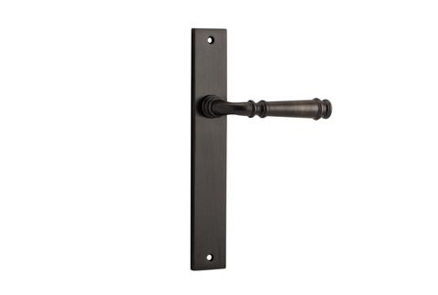 Door TRA10706 Lever Verona Rectangular Latch Sb H240xw38xp59mm