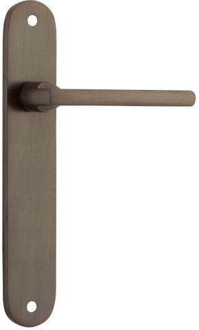 Tradco TRA10726 Dr Lvr Ovl Ltch AB H230xw40xp55mm