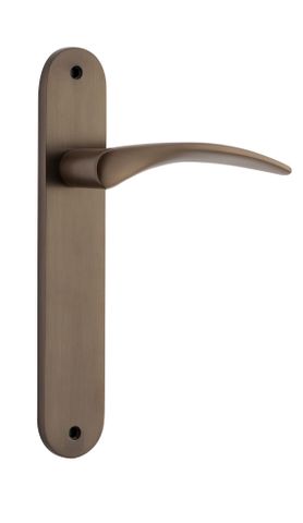 Iver Oxford Lever Oval Plate Furniture Kit No Latch