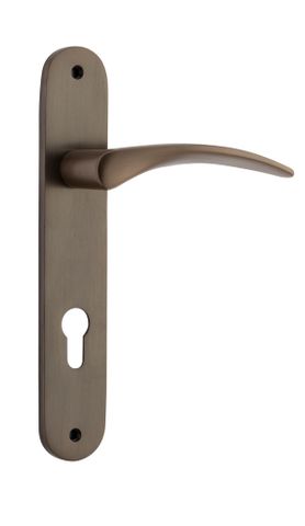 Iver Oxford Lever Oval Euro Plate Furniture Kit