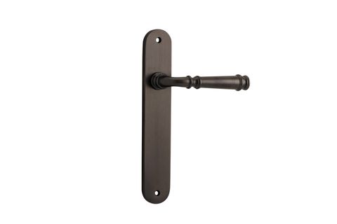 Door TRA10730 Lever Verona Oval Latch Signature Brass H240xw40xp59mm