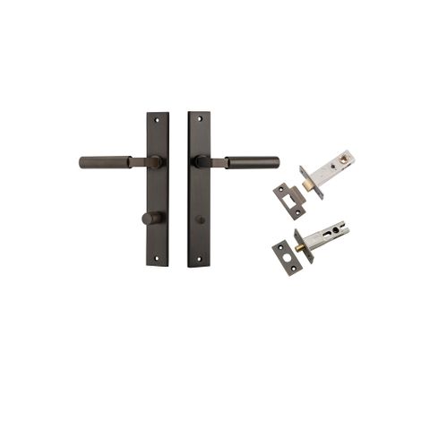 Door TRA10750KPRIV60 Lever Berlin Rectangular Privacy Signature Brass CTC85
