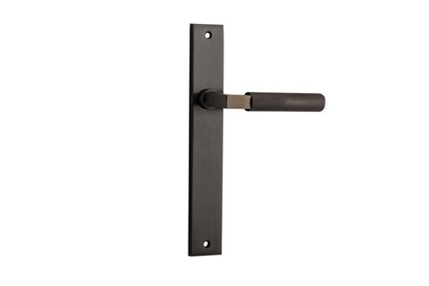 Iver Brunswick Lever Rectangle Plate Furniture Kit No Latch