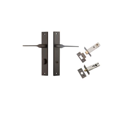Door TRA10754KPRIV60 Lever Como Rectangular Privacy Signature Brass Ctc85mm