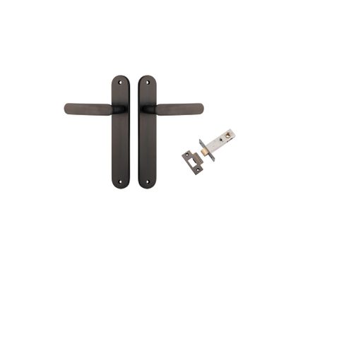 Door TRA10764KPASS60 Lever Bronte Oval Signature Brass L117xp53mm BPH240XW40
