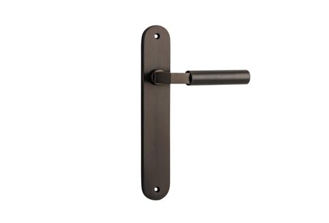 Door TRA10766 Lever Berlin Oval Latch Signature Brass H240xw40xp57mm
