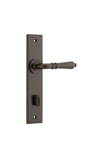 Iver Sarlat Lever Chamfered Plate Furniture Privacy Kit No Latch