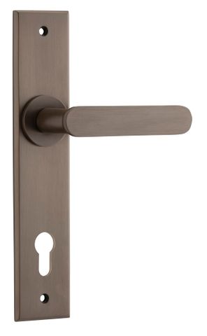 Iver Bronte Lever Chamfered Euro Plate Furniture Kit