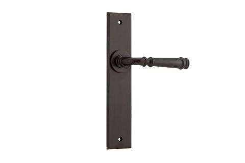 Iver Verona Lever Chamfered Plate Furniture Kit No Latch