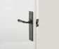 Door TRA10786 Lever Verona Chamfered Latch Sb H240xw50xp59mm