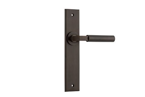 Iver Berlin Lever Chamfered Plate Furniture Kit No Latch