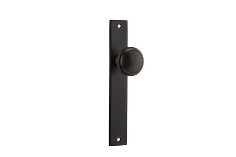Door TRA10820 Knob Paddington Rectangular Latch Sb H240xw38xp68mm