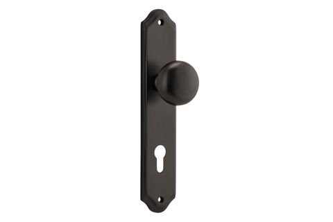Dr TRA10828E85 Knob Cambridge Shouldered Euro Sb Ctc85mm H240xw50xp67mm