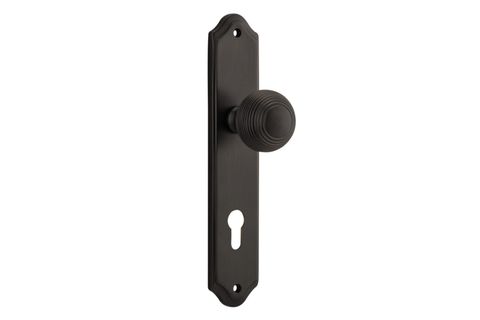 Dr TRA10830E85 Knob Guildford Shouldered Euro Sb Ctc85mm H240xw50xp60mm