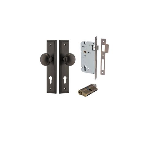 Dr TRA10838KENTR60KK Knob Pdgton Step Euro Signtr Brass H240XW50XP68 Ent Kit