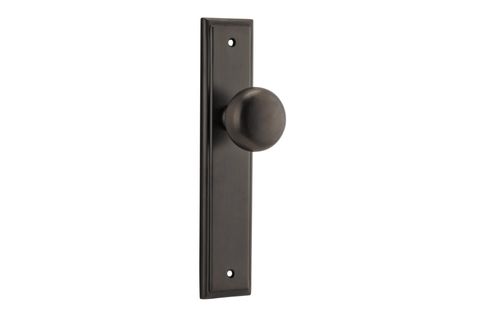 Door TRA10840 Knob Cambridge Stepped Latch Sb H240xw50xp67mm
