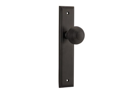 Door TRA10842 Knob Guildford Stepped Latch Sb H240xw50xp60mm