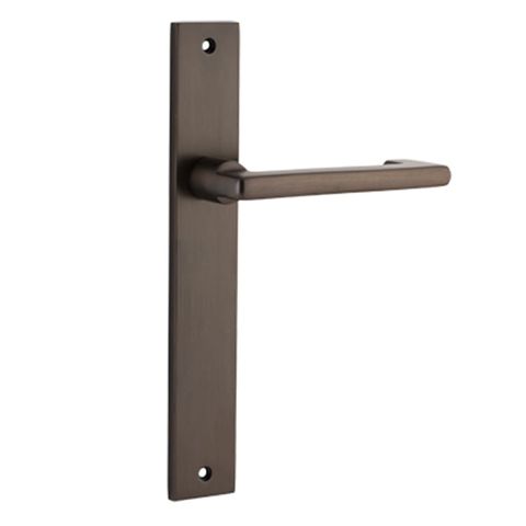Door TRA10848 Lever Baltimore Return Rect Latch Pr Sb H240xw38xp58mm