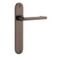 Door TRA10852 Lever Baltimore Return Oval Latch Pr Sb H240xw40xp58mm