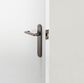 Door TRA10852 Lever Baltimore Return Oval Latch Pr Sb H240xw40xp58mm