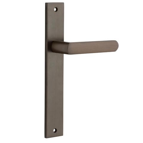 Iver Osaka Lever Rectangle Plate Furniture Kit No Latch