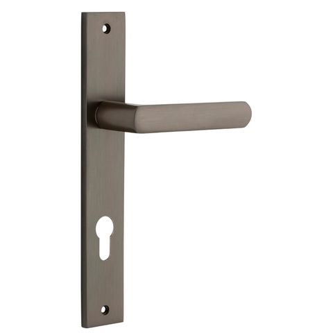 Iver Osaka Lever Rectangle Euro Plate Furniture Kit