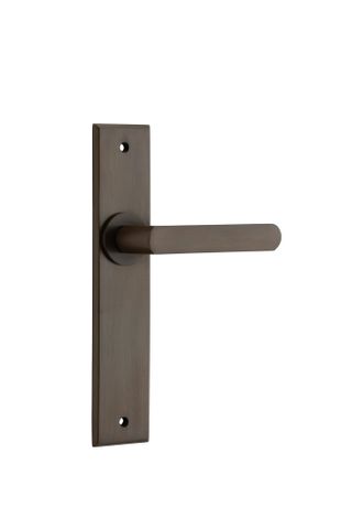 Iver Osaka Lever Chamfered Plate Furniture Kit No Latch