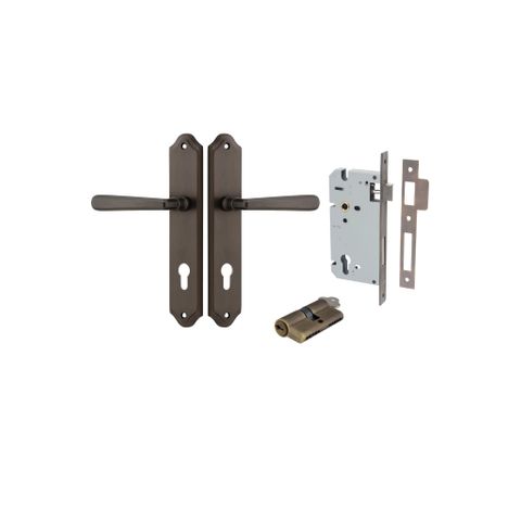 Iver Copenhagen Lever Shouldered Plate Furniture Entrance Kit (Key/Key)