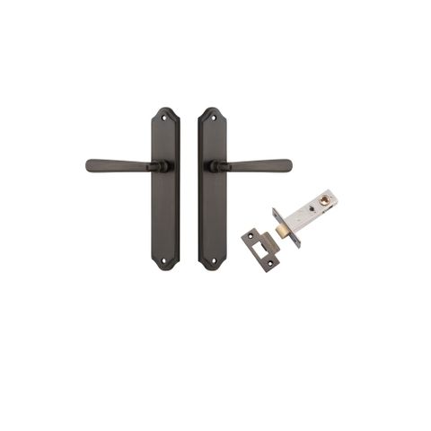 Iver Copenhagen Lever Shouldered Plate Furniture Passage Kit W/ Latch
