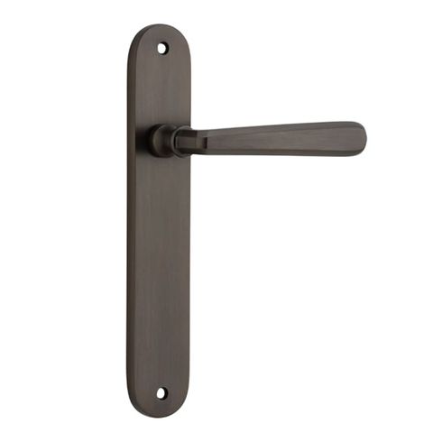 Iver Copenhagen Lever Oval Plate Furniture Kit No Latch