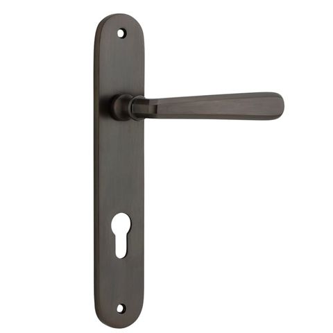 Iver Copenhagen Lever Oval Euro Plate Furniture Kit
