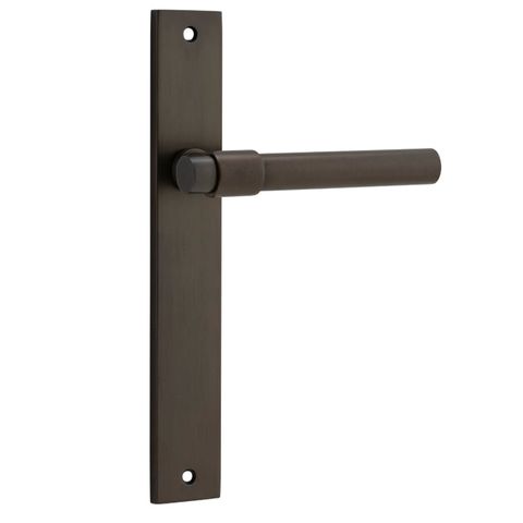 Iver Helsinki Lever Rectangle Plate Furniture Kit No Latch