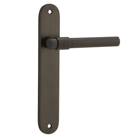 Iver Helsinki Lever Oval Plate Furniture Kit No Latch