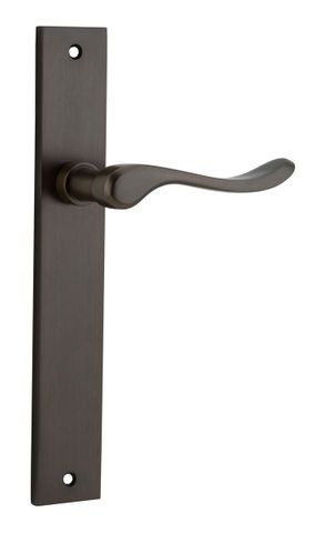 Door TRA10920 Lever Stirling Rectangular Latch Pr Sb H240xw38xp64mm
