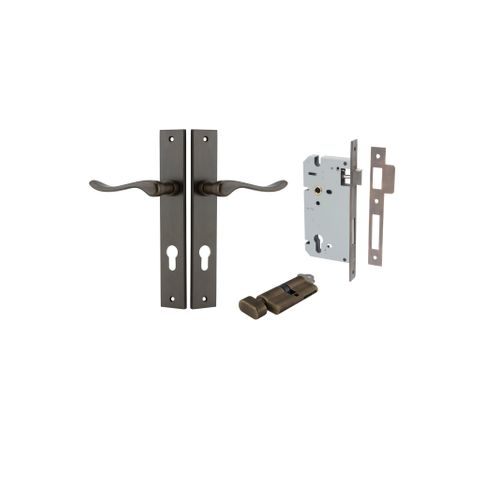 Dr TRA10920KENTR60KT Lvr Strlg Rectg Euro Pr Signtr Brass H240XW38XP64 Ent Kit