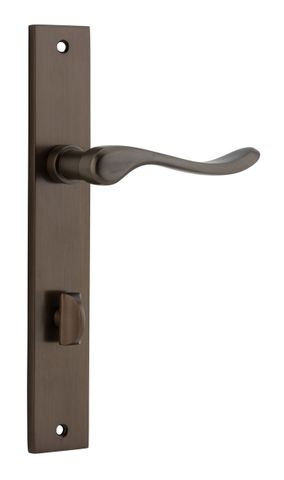 Door TRA10920P85 Lever Stirling Rect Priv Pr Sb Ctc85mm H240xw38xp64mm