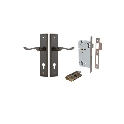 Dr TRA10926KENTR60KK Lvr Strlg Step Euro Pr Signtr Brass H237XW50XP64 Ent Kit